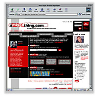 A Mixed Thing Web Site